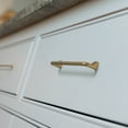 thumbnail image 6 of Goo-Ki 5''(128 MM) Hole Centers Antique Brass Cabinet Pulls, Zinc Alloy Cabinet Handles Drawer Pulls for Dresser, Cupboard, 6 Pack, 6 of 7