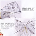 thumbnail image 6 of Matoen Christmas Tree Bow LED Ribbon Bows Christmas Tree Ornaments Tree Topper Christmas Decoration for Home Christmas Tree Wreaths Decoration, 6 of 8