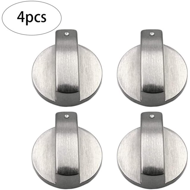 Cerradura de control de superficie de estufa de gas, perilla de control de estufa de gas Interruptor de estufa de gas de metal Superficie universal Accesorios de enrasado de superficie