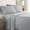 Light Grey, variant on Danjor Linens Twin Size Bed Sheets Set - 1800 Series - Light Gray