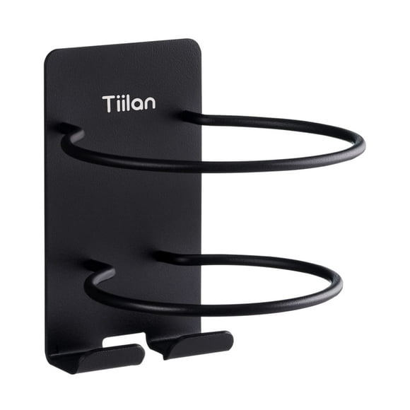Soporte para secador de pelo Tiilan, montaje en pared SUS 304, acero inoxidable