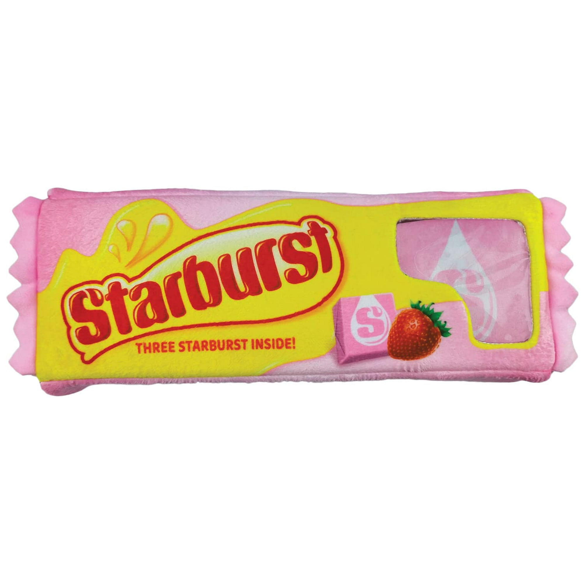 iscream Starburst Package 15 x 5.5 Pillow Set with Mini Starburst Candy Pillows