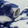 thumbnail image 6 of Garvee Ultra Soft Area Rugs, 10x13 Fluffy Fuzzy Shag Area Rug Modern Shaggy Carpets for Living Room Bedroom Home Decor, Blue, 6 of 7