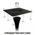 thumbnail image 3 of Newest Modern Tulip Table,Round Dining Table with MDF Top and Steel Base for Kitchen & Small Space,Natural Wood, 3 of 13