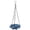D003- Blue, variant on Outdoor Wild Bird Feeder, Small Bird Feeder, Bird Feeding Station for Outdoors, Bird Seed Catcher Tray, Purple 18X9X1.5 in 1Pc Weather-Resistant Hanging Unit, Supports Hummingbird