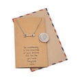 thumbnail image 5 of Quan Jewelry Arrow Necklace, Graduation and Christmas Gifts for Women with Greeting Card, 16-18 in, 5 of 6