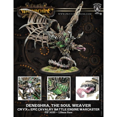 Privateer Press Deneghra - The Soul Weaver, Epic Cavalry Battle Engine Warcaster New