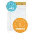 thumbnail image 5 of TOPS 71500 The Legal Pad Plus 5 in. x 8 in. Narrow Ruled Perforated Pads - White (1-Dozen), 5 of 6