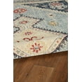thumbnail image 5 of Linon Great Zero Marle Machine Made Polyester 8'x10' Rug in Ivory, 5 of 5