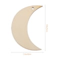 thumbnail image 4 of Miangastore 10 Pcs DIY Handmade Sand Table Building Model Basswood Crecent Moon Shape Material(50mm), 4 of 8