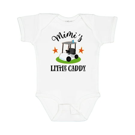

Inktastic Mimi Little Caddy Grandchild Golfing Gift Baby Boy or Baby Girl Bodysuit