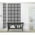 thumbnail image 6 of Ambesonne Abstract Peel & Stick Wallpaper for Home, British Tartan Pattern, 13"x100", White Black, 6 of 6