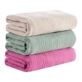 thumbnail image 1 of Mantas de recepción CottCare unisex para bebés, 100% algodón de muselina, 1 of 9