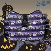 Loungefly Disney Nightmare Before Christmas Halloween Line Purse Crossbody Bag