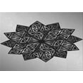 thumbnail image 1 of Ahgly Company Indoor Rectangle Patterned Silver Gray Area Rugs, 7' x 10', 1 of 6