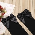 thumbnail image 6 of Felcia Women Stockings Solid Color Bow Top Socks Over Knee Sheer Stockings Thigh Socks, 6 of 7