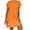 Orange-B, variant on asdoklhq Womens Daytime Dresses, Women Loose V-Neck Summer Solid Short Sleeve Cotton and Linen Dress