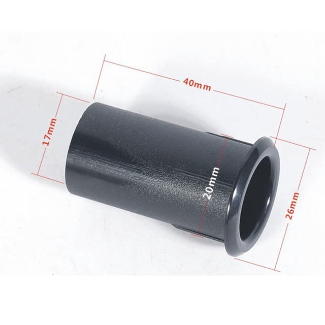 MYG 2 Pcs Haut-Parleur Tube Inversé Port Tube Auxiliaire Caisson de Basses ABS Guide de Haut-Parleur Tube
