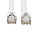 thumbnail image 3 of Tripp Lite Cat8 25g/40g-certified Snagless S/ftp Ethernet Cable (rj45 M/m), Poe, White, 25 Ft. - Patch Cable - Rj-45 (m) To Rj-45 (m) - 25 Ft - S/ftp - Cat 8 - Snagless, Solid - White, 3 of 5