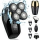 thumbnail image 1 of Juego de Afeitadora de Cabeza Eléctrica HONTEC Impermeable Húmedo y Seco 4 en 1, 1 of 9