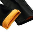 thumbnail image 6 of ZHUASHUM Mens Pants Plus Velvet Composite Warm Jeans Straight Slim Padded Denim Trousers,30 Black, 6 of 8