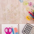 thumbnail image 3 of Dytern DIY 104pcs Mini Wooden Letters Blank Wood Letters DIY Painting Chips Wood Slices, 3 of 11