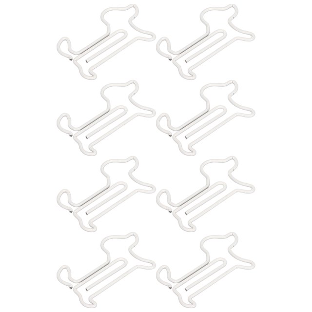 100pcs Clips de Papel de Metal Marcadores Clips de Papel en Forma de Perro Clips de Papel en Forma de Perro Marcador Marcador Clip de Organización de Documentos para Suministros ANGGREK Otros