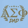 thumbnail image 3 of CafePress - Alpha Sigma Phi Greek Dad Gold T Shirt - Men's Classic Graphic T-Shirt, 3 of 4