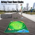 thumbnail image 6 of YUNIC Chip N' Stick Golf Games Set – Sticky Target Mat with Hook, Chip N' Stick Golf Balls & Hitting Mat, Indoor & Outdoor Use, 6 of 8