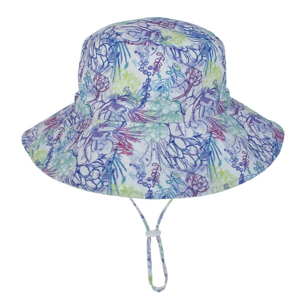 Chlua Baby Bucket Hat Upf 50+ Baby Sun Hat Cute Baby Boy Summer Beach Hat Toddler Bucket Hats For Boys Other M