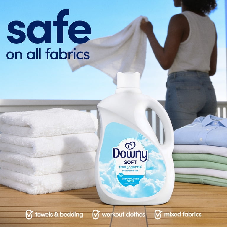 Free & Gentle Liquid Fabric Softener, Sensitive Skin photo 8