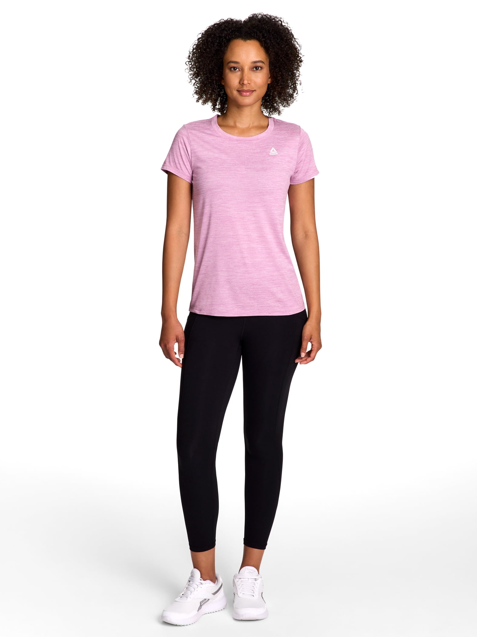 Reebok Women's and Women's Plus Legacy Core Knit Performance T-Shirt, Sizes XS-4X