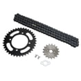 thumbnail image 5 of Chain Sprocket Kit,420 Chain 155mm 37T Front Rear Sprocket Chain T Sprocket Kit Finely Tuned Performance, 5 of 5