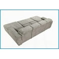 thumbnail image 3 of Modern U-Shaped Sleeper Sofa with Pull-Out Bed - 121-Inch Oversized Sectional with Double Storage Chaise for Living Room, Light Gray, 3 of 21