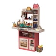 thumbnail image 3 of Juego de utensilios de cocina de simulación de cocina, accesorios de cocina para niños , Rosa 63 Uds., 3 of 8