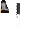 thumbnail image 4 of Peine Alisador De Pelo Cepillo 3 Niveles Temperatura Ajustable Anti Escaldaduras USB Recargable Inalámbrico Portátil Alisador Peine, 4 of 7