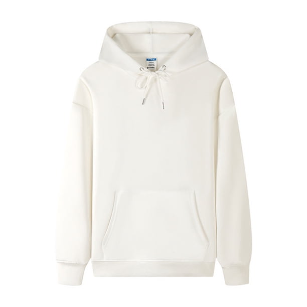 Sudadera con capucha unisex, sudadera básica lisa, ropa de moda de invierno, sudadera de manga larga de gran tamaño, blusa para hombre