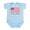 Sky Blue, variant on CafePress - Thank A Veteran Infant Bodysuit - Baby Light Bodysuit, Size Newborn - 24 Months