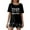 Black-c, variant on Womens Pajama Sets Cozy Halloween Themed Daily Comfort Sleepwear Loungewear Nightwear Nightclothes Homewear
