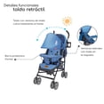 thumbnail image 4 of Carriola Reclinable, Plegable D’Bebé Aerostar - Azul, 4 of 6