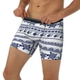thumbnail image 2 of Sigee Sea Underwater Turtles for Men's Boxer Briefs,Moisture Wicking and Breathable Medium, 2 of 9