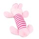 thumbnail image 1 of Juguete de peluche para perros, lindo animal a rayas con 4 patas, juguete para masticar con sonido resistente a las mordeduras, juguete de peluche para perros y gatos que rechinan los dientes [cerdo], 1 of 8