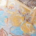 thumbnail image 6 of SAFAVIEH Metro ARABESQUE Floral Area Rug, Grey/Yellow, 8' x 10', 6 of 8