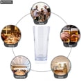 thumbnail image 4 of AOMOTA 4pcs Reusable PS Highball Water Tumbler 12oz Shatterproof Drinking Glasses Water Cup for Juice Beer Milk (Transparent), 4 of 10