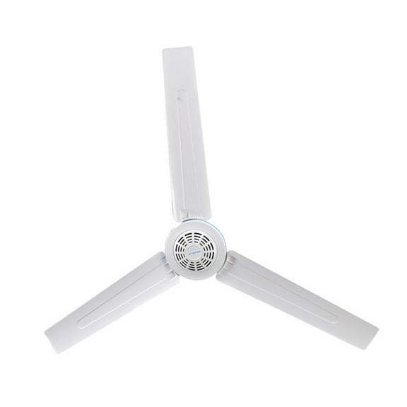 BallsFHK Three-leaf Small Ceiling Fan 500mm 220V US Standard Two-pin Plug