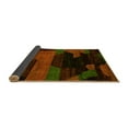 thumbnail image 2 of Ahgly Company Indoor Square Abstract Yellow Modern Area Rugs, 8' Square, 2 of 4