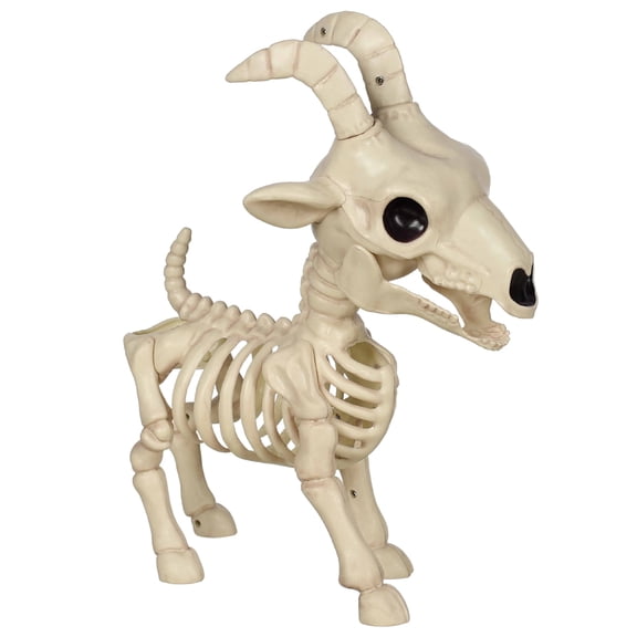 Seasons Skeleton Pygmy Goat Halloween Decoration for Crazy Bonez Skeleton Line