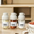 thumbnail image 6 of HomeLife Glass Salt And Pepper Bottle Multi-Hole Pour Spout Cruet Lead-Free Seasoning Dispenser Sealed Cap Comfortable Grip Condiment Bottle Quantitative Salt Release Salt Shaker for Kitchen, 6 of 13