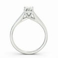 thumbnail image 3 of Spot Jewel 1.8 Ct Emerald Cut Lab Created Diamond Ring – 14K White Gold Plated Rising Split Shank Engagement Wedding Ring for Women – Anniversary Jewelry – Graduation Ring, 3 of 4