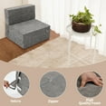 thumbnail image 4 of Slsy Folding Sofa Bed, Folding Lazy Sofa Bed, Convertible Sofa Chair & Sleeping Mattress, Foldable Mattress for Living Room/Dorm/Guest Use/Home Office/Apartment, 4 of 10